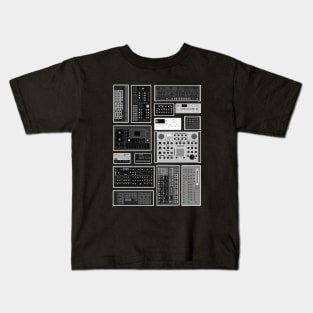 Synthesizer Collection for Electronic Musician Kids T-Shirt